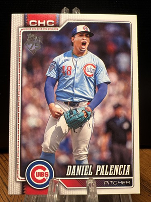 #ad #ad 2026 Topps Series 1 Daniel Palencia #158 Chicago Cubs $1.61