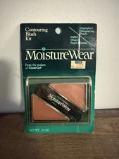 NOS MoistureWear Contouring Blush Kit Peach Blossom Shimmering Peach Covergirl