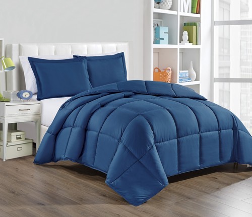 Chezmoi Collection 3-Piece Down Alternative Comforter Set All Season Bedding Set - Picture 15 of 30