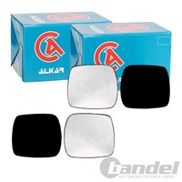 2X Alkar Spiegelglas AußEnspiegel Konvex Links+Rechts Passend FüR Renault Kangoo