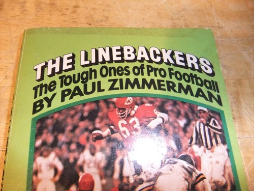 VTG 1973 THE LINEBACKERS NFL FOOTBALL PB BOOK ZIMMERMAN GD+ COND BUTKUS HOWLEY - Imagen 3 de 8
