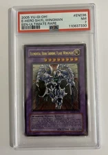 Elemental Hero Shining Flare Wingman Ultimate Rare EEN-EN036 PSA 7 NM EURO