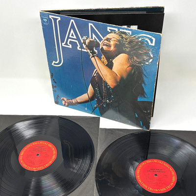 OG 1975 Janis Joplin - Janis Gatefold Vinyl 2 LP With Booklet and Inners