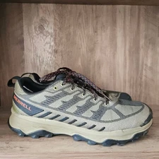 Merrell Speed Eco Sneaker Hiking Trail Herb Coyote Green Taupe Outdoor Mens 11