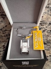 Invicta Mini Angel Women's Necklace Watch - 17.5mm, Silver 49934