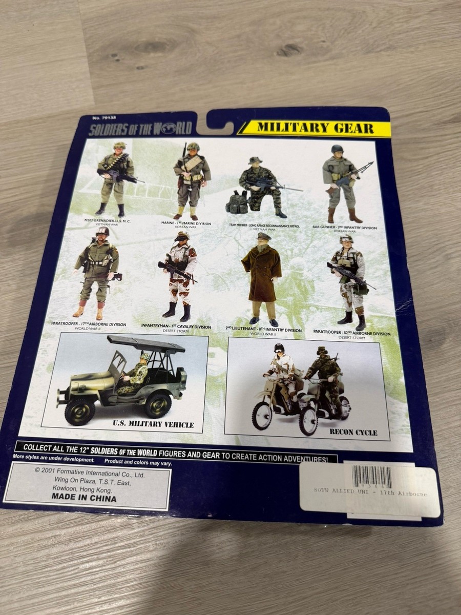 SOTW Soldiers of The World War II 2 Sergeant Infantry Outfit Set