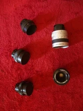 4 Tamron 16mm 16/1.6 TV Camera  Lens 1 Cosmicar Television Lens 8.5mm 1:15