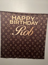 Backdrop for Birthday 58 x 58 Inches