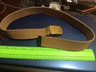 VINTAGE US ARMY MILITARY UNIFORM WORLD WAR 2 WEB BELT WITH BUCKLE (26-150)