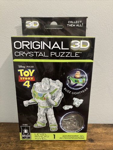 BePuzzled Original 3D Crystal Puzzle Disney Pixar Toy Story 4 Buzz Lightyear New - Picture 1 of 2