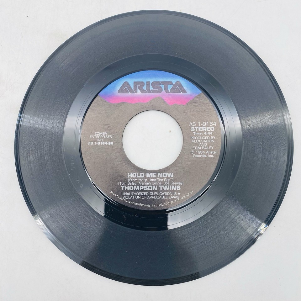 Thompson Twins Hold Me Now Let The Loving Start 45 RPM Vinyl 1984 | eBay