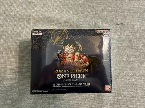 Bandai One Piece Card Game Romance Dawn OP-01 English Booster Box 24 Packs