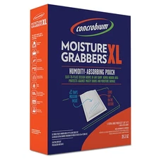 Concrobrium 7651353 Moisture Grabbers XL Humidity Absorbing Pouch 1PK (35.3oz)