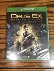 Deus Ex: Mankind Divided Day One Edition Xbox One New Sealed