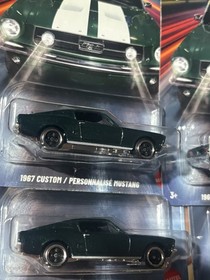 ONE Hot Wheels &lsquo;67 CUSTOM MUSTANG Fast & Furious Silver Series Dream Lineup NEW