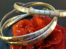 Beautiful 835 Silver Partial Double Row Necklace