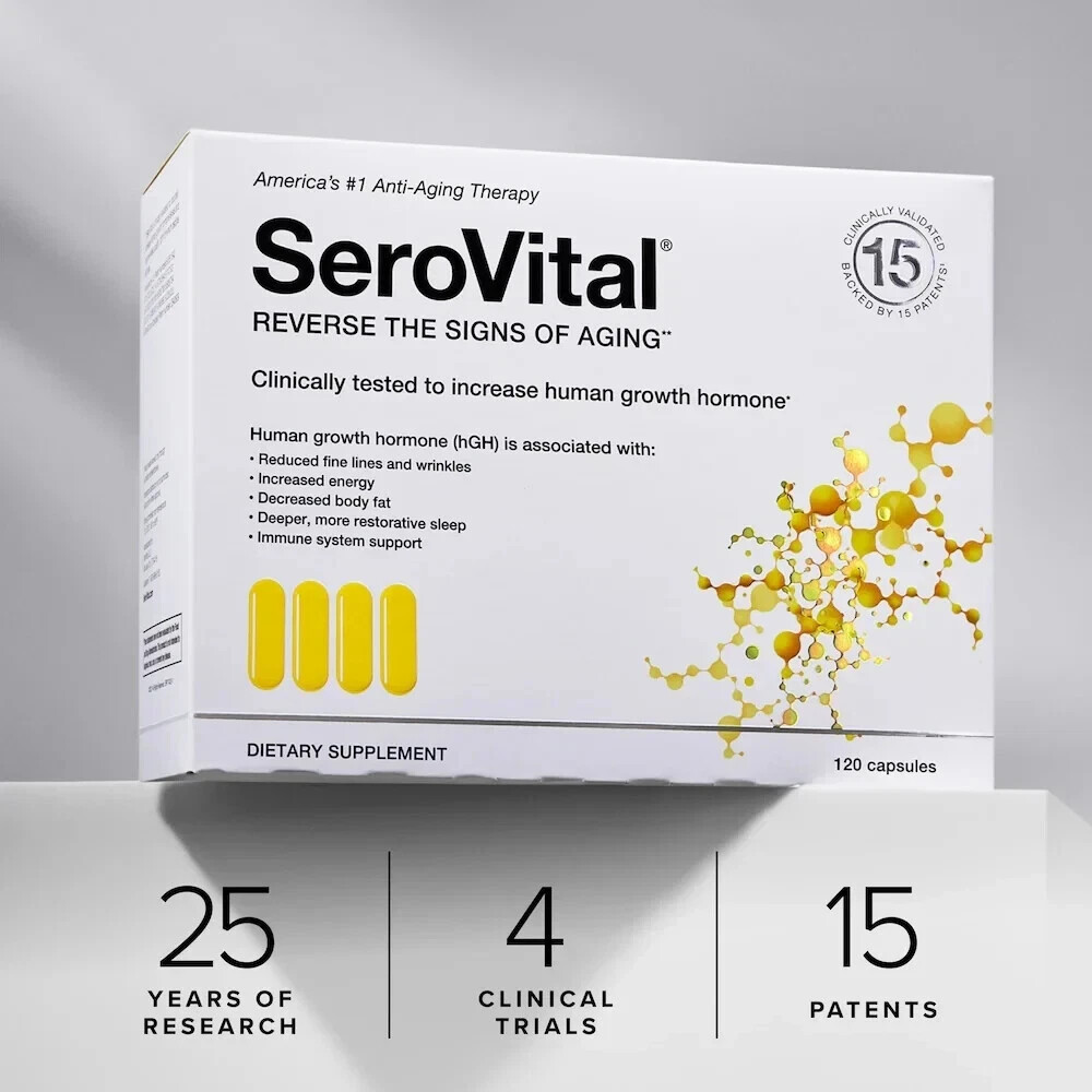 SeroVital REVERSE THE SIGNS OF AGING, 120 CAPSULES