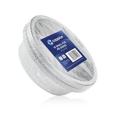 Aluminium Foil Round Pie Dish for Baking Storage Small 15x4cm 10 Pk Coppice