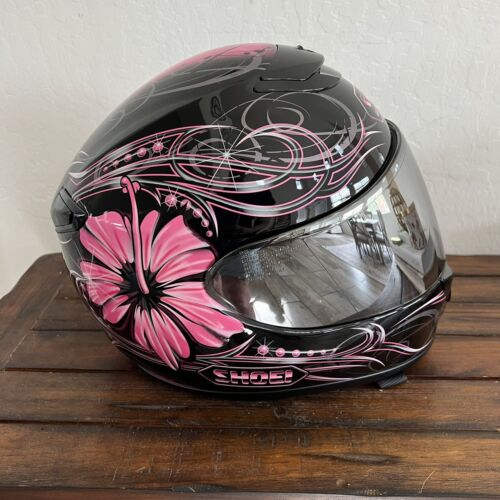 SHOEI Quest Goddess Motorcycle Helmet TC-7 Pink S Rare $699 - Picture 1 of 16