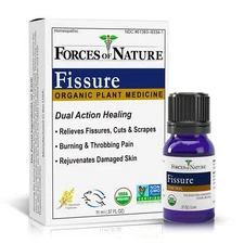 Forces of Nature Organic Fissure Control for Hemorrhoid Treatment 0.37 Fl Oz ...