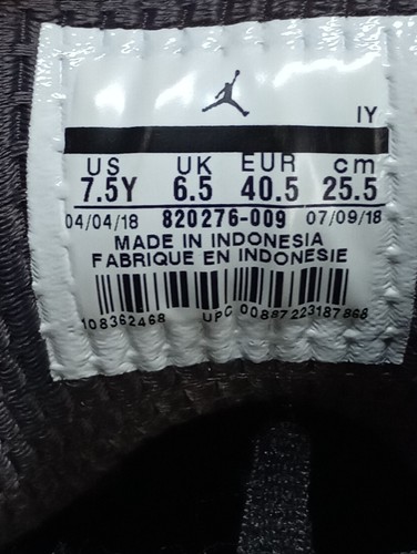 Nike Air Jordan Jumpman Team II Schuhe Größe Jugend 7,5 Damen 9 - Bild 8 von 10