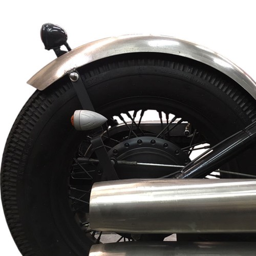 170mm Fender Acero Guardabarros 1,5mm Acero Redondo para VT VN XVS VSm Bobber Chopper - Imagen 8 de 9