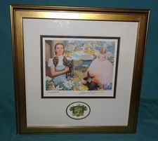 toto I don't We're In Kansas Anymore Wizard of Oz 50 anniversary Signed print