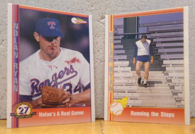 VERY COOL VINTAGE NOLAN RYAN BASEBALL CARDS BUY 1 GET 1 FREE TEXAS RANGERS: SSSS