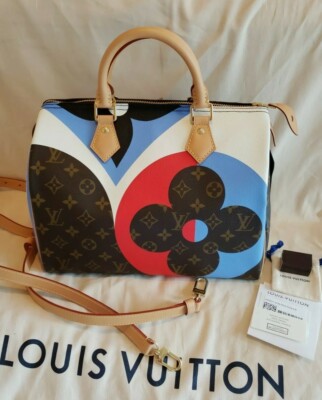Louis VUITTON SPEEDY 30 MONOGRAM HEARTS BAG GAME ON LIMITED EDITION NEW 