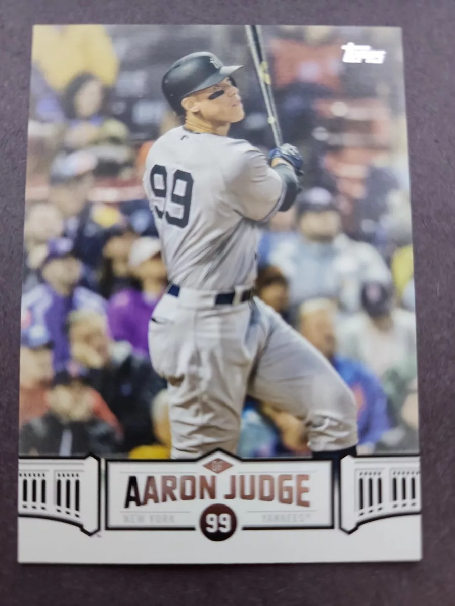 2018 Topps #AJ-2 Aaron Judge April 26, 2017 Birthday Bash