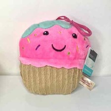Dan Dee Cupcake Keychain Pink Blue Happy Mini...