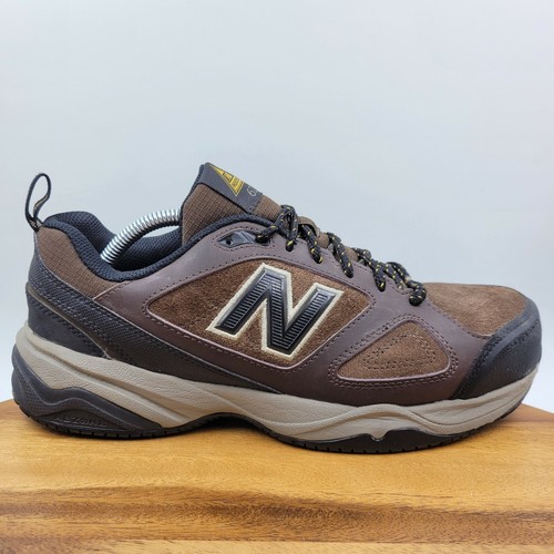 Brown Suede Steel Toe Sneakers Shoes 