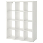 IKEA KALLAX Shelving Unit with Inserts Storage Display Organizer White 112x147cm