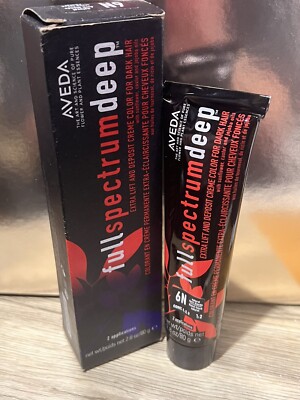 6N Natural Dark Blonde Aveda Full Spectrum Deep Extra Lift  Deposit Creme Color