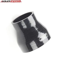3.25" To 2.25'' Turbo/Intake Straight Reducer Coupler Silicone Hose Pipe Black