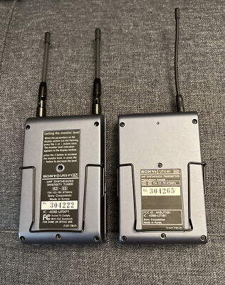 Sony URX-P1 UTX B1 Wireless UHF Diversity Tuner & Receiver