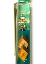 Boston Tea Party Floaty Pen Moving Tea Crates tossed from Ship Floating Vintage
