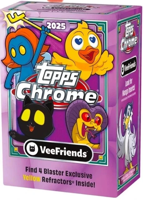 2025 Topps Chrome Veefriends Blaster Box