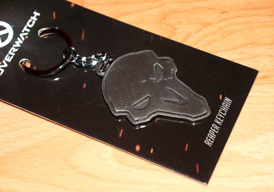 Overwatch Reaper Blizzard Entertainment Raro Llavero Llavero Llavero Foto 3 de 4