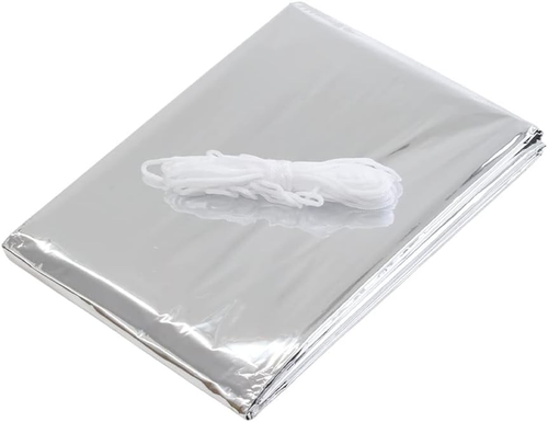 Emergency Survival Tent 2 Person Waterproof Reflective, Thermal Blanket Tent fo - Picture 8 of 12