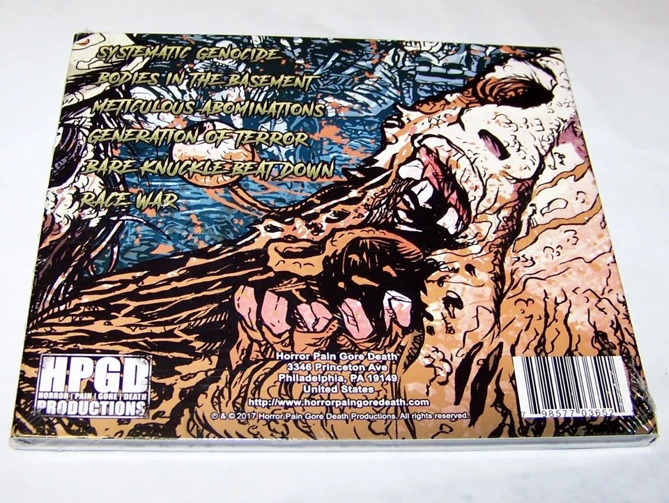 Sacrificial Slaughter - Generation of Terror CD Digipak 2017 HPGD New & Sealed - Image 2 of 2