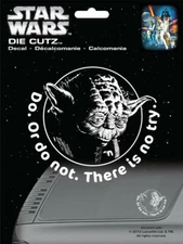 Chroma Graphics Star Wars Yoda Die Cutz Decal