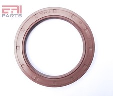 EAI 90x120x12mm FPM/FKM Oil Shaft Rotary Seal w/ Stainless Steel Spring Dbl Lip