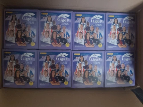 PANINI BOX/BOX LEAGUE F 2024-25 WITH 50 ENVELOPES 400 STICKERS SEALED