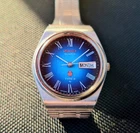 Rare Seiko Quartz 4623-8030 Type II Blue Dial JDM Vintage Men's Watch