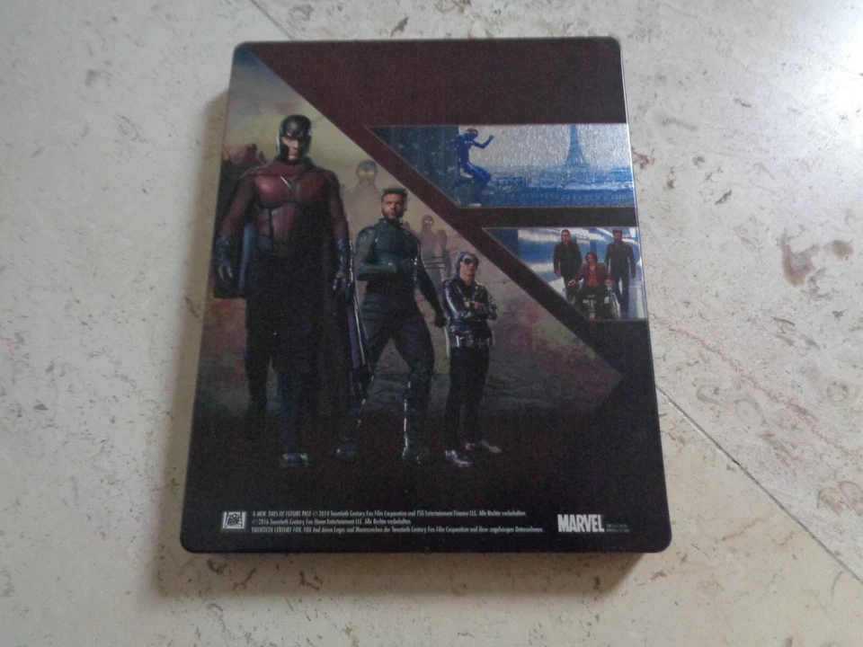 X-MEN Days of Future Past - THE Rogue Cut *rare* OOP BluRay SteelBook MARVEL #2 - Image 3 of 4