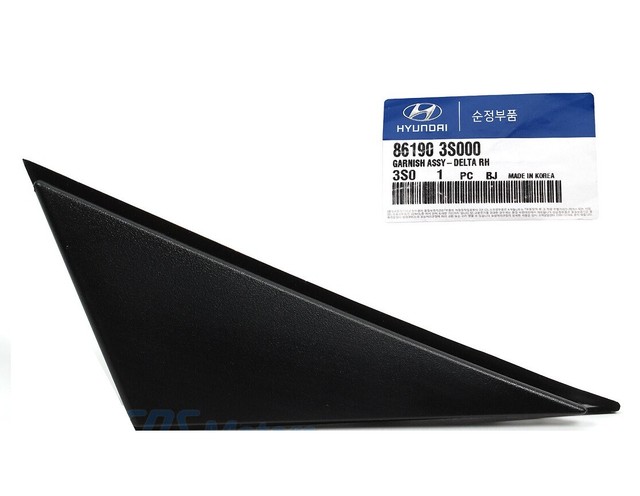 Hyundai OEM 11-15 Sonata Exterior-pillar Molding Right ...