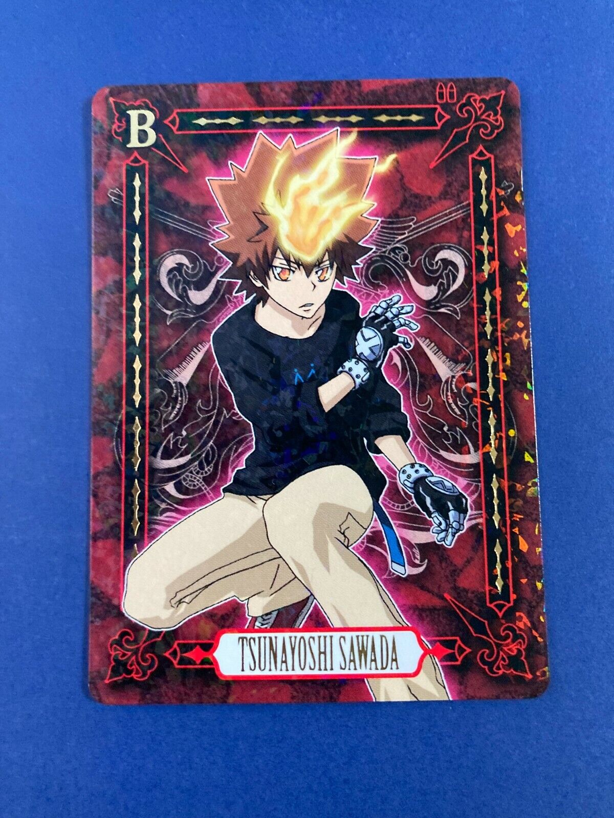 Katekyo Hitman Reborn !Dino Gokudera card Japanese Anime Very Rare