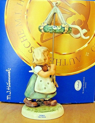 Hummel Figurine "MAY DANCE" HUM 791 TMK8 Goebel MILLENNIUM MAIFEST 2000 NIB L831 - Picture 2 of 8
