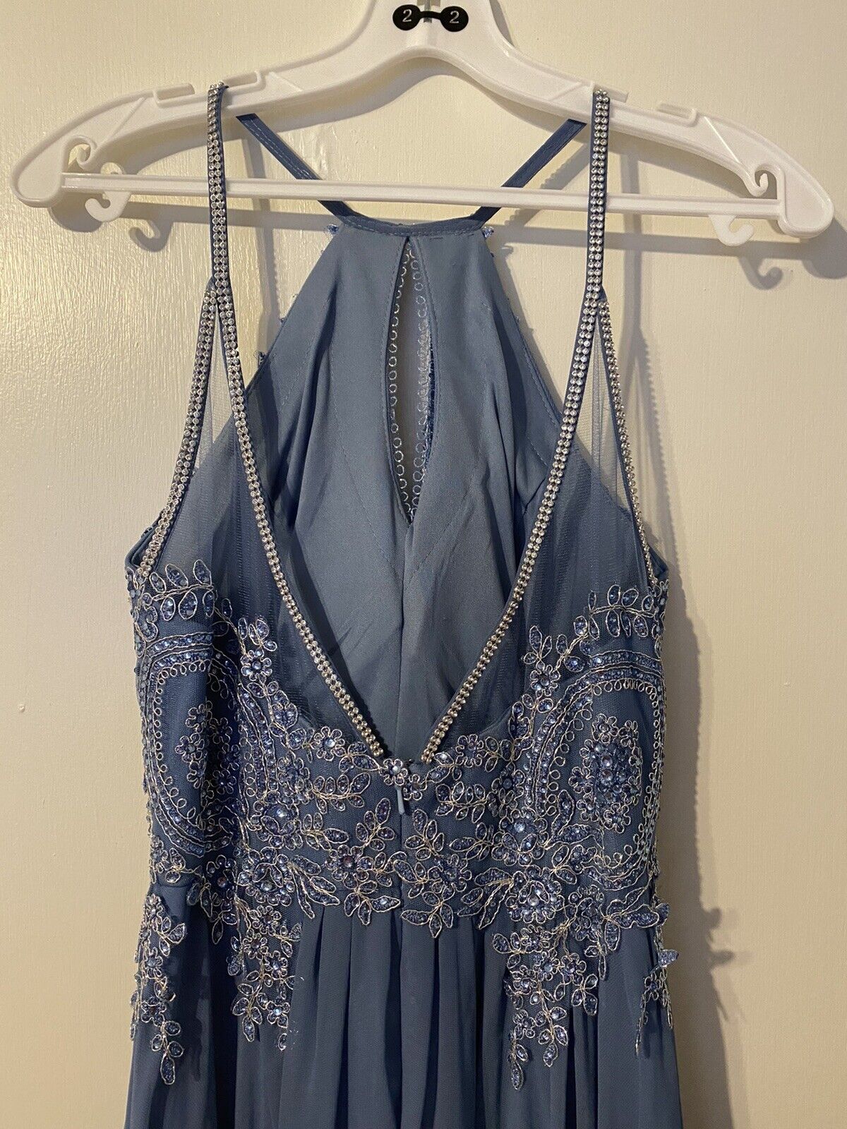Fiesta Fashion Blue Formal Dress Size 2 - image 3